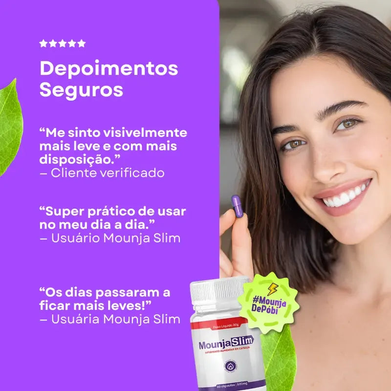 MounjaSlim: o segredo por trás da perda de peso rápida e saudável